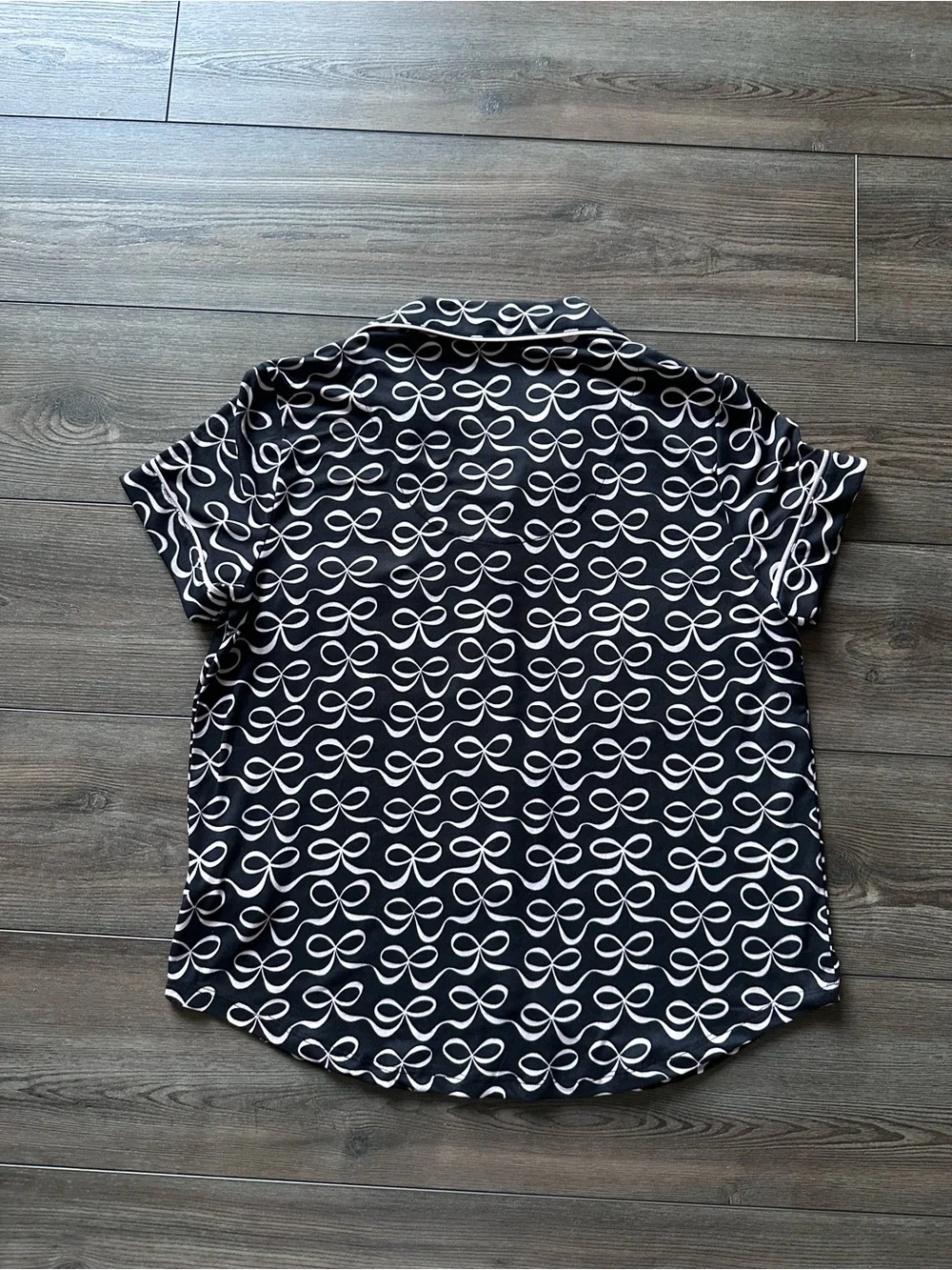 Kate Spade New York Bow Print Pajama Set – Size Medium